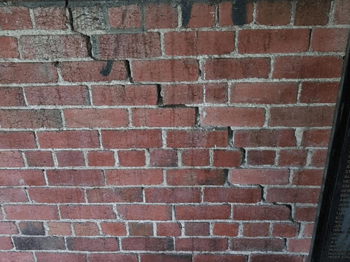 Extract of the Australian Masonry Structures Design Code (AS3700) indicating crack width limit for masonry structures.  This can be used as a guide to tell if a crack is structural or non-structural.